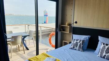 LodgeBoat côté Grand Large | Free WiFi, bed sheets