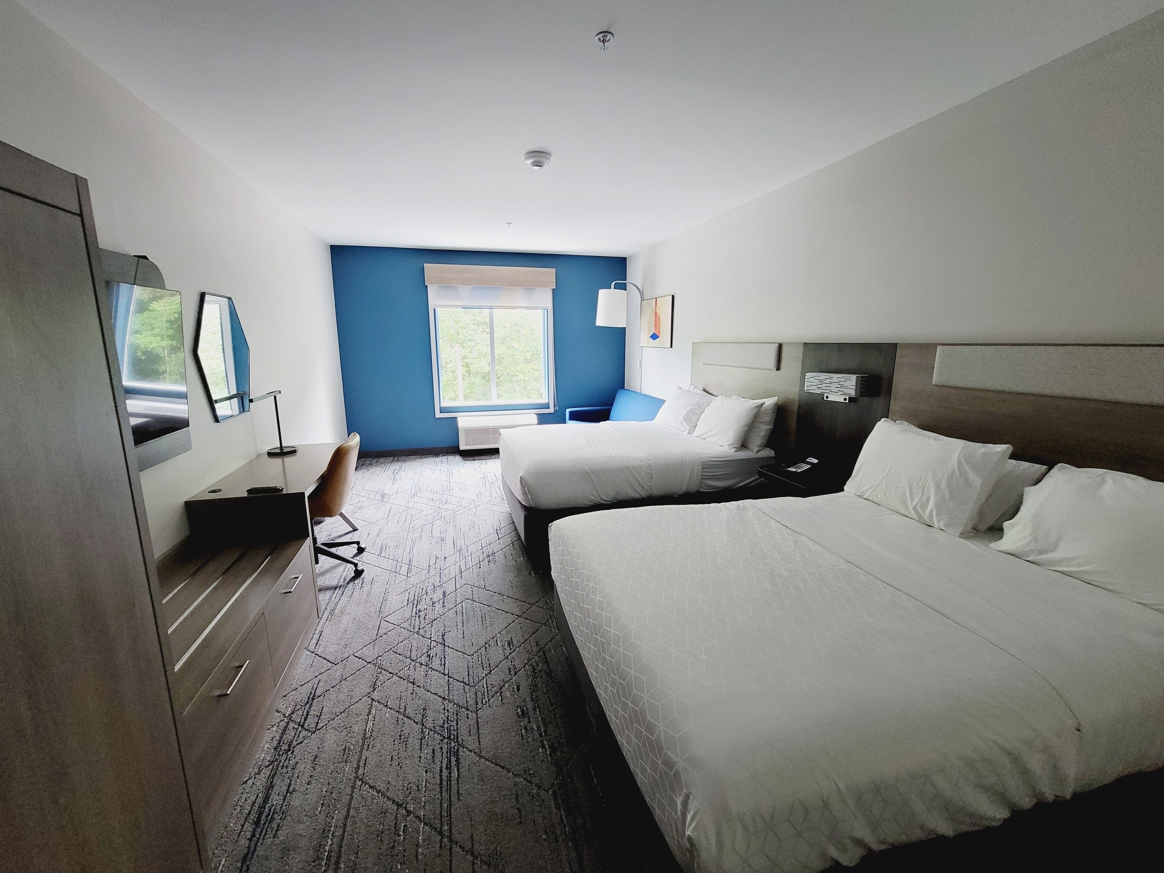 suite, 2 queen beds | 1 bedroom, premium bedding, down duvets, in-room safe