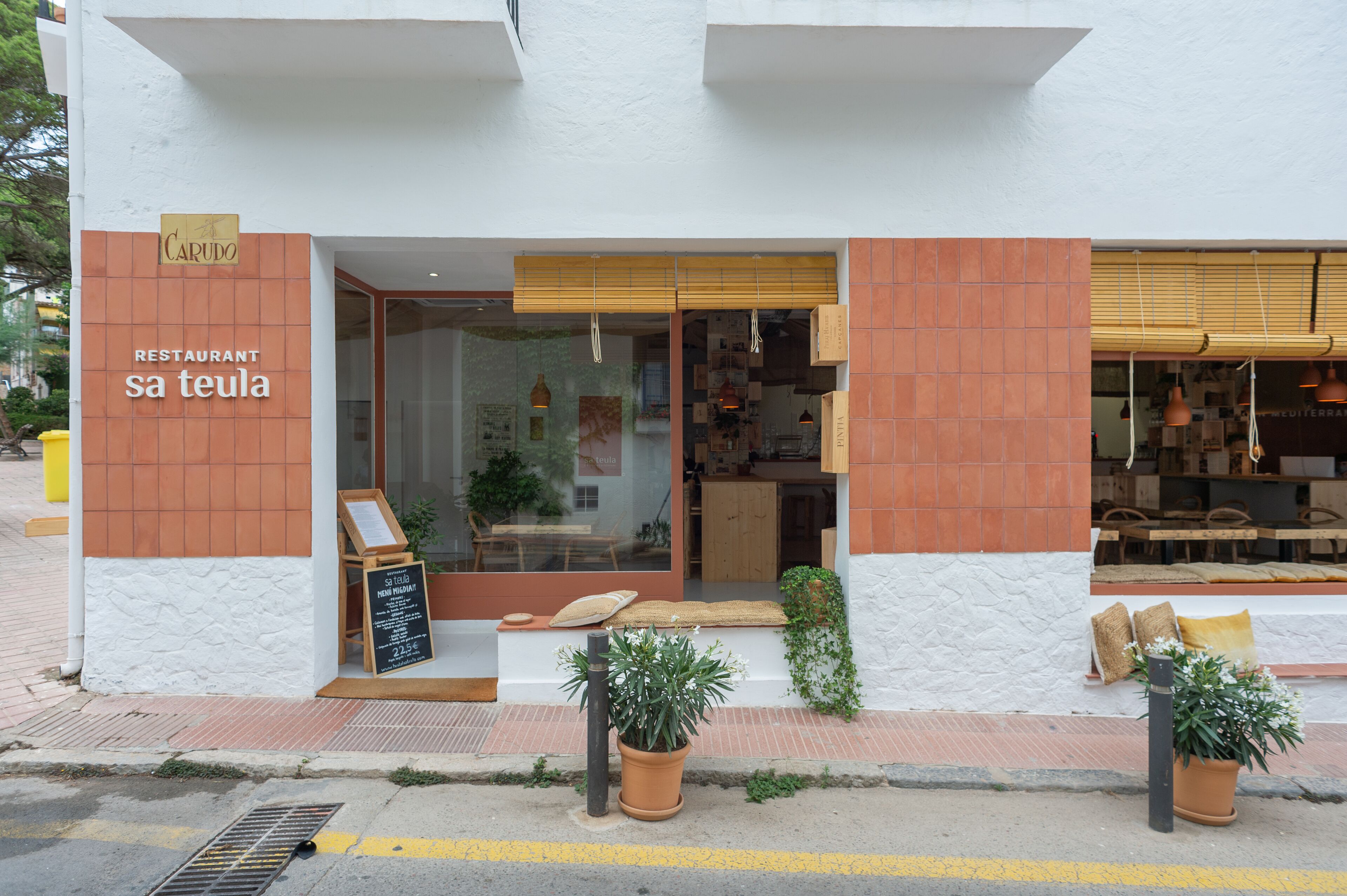 Fachada de la propiedad