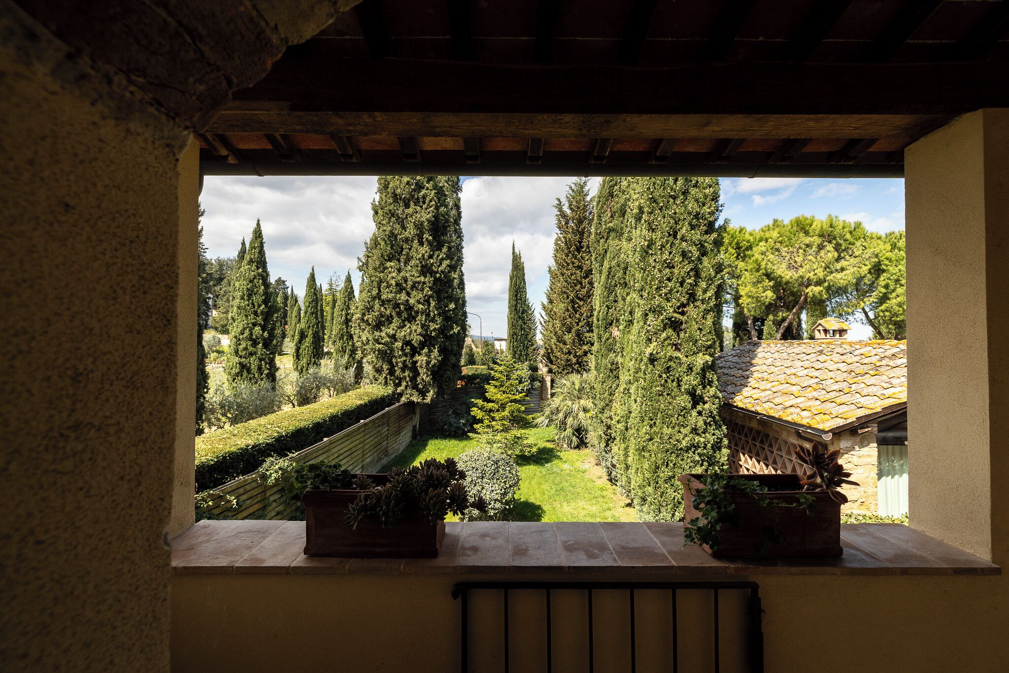Blick auf die Umgebung