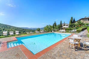 Seasonal outdoor pool - Fattoria Santo Stefano - Agriturismo (Greve in Chianti)