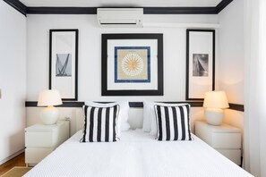 4 slaapkamers, een strijkplank/strijkijzer, wifi, beddengoed