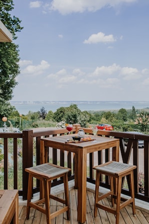 Terrace/patio - Hôtel Le Romantica (Pennedepie)