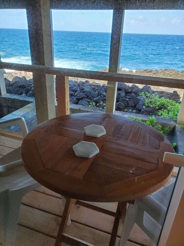 Oceanfront studio see whales and dolphins