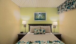 2 bedrooms, in-room safe, iron/ironing board, WiFi