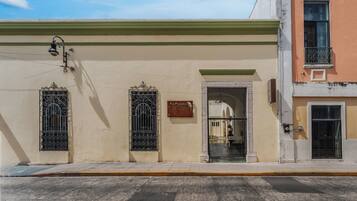 Fassade der Unterkunft