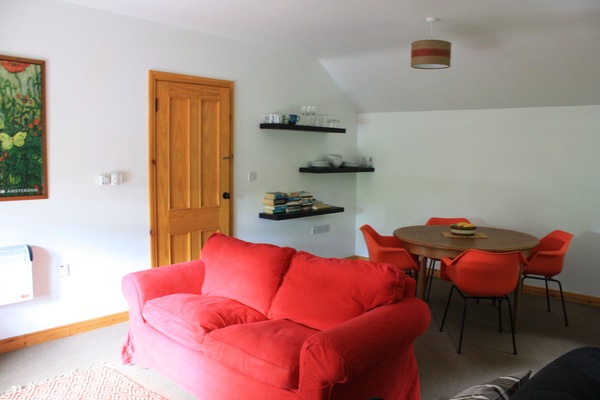Dining are in the apartment
