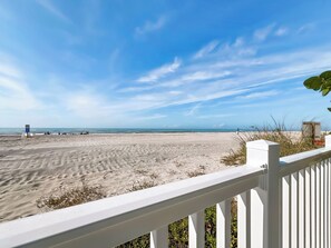 On the beach - Grand Beachfront Home with Pool and Space (Redington Shores)