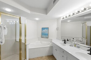 Bathtub, hair dryer