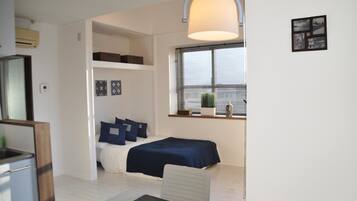 1 bedroom, WiFi, bed sheets