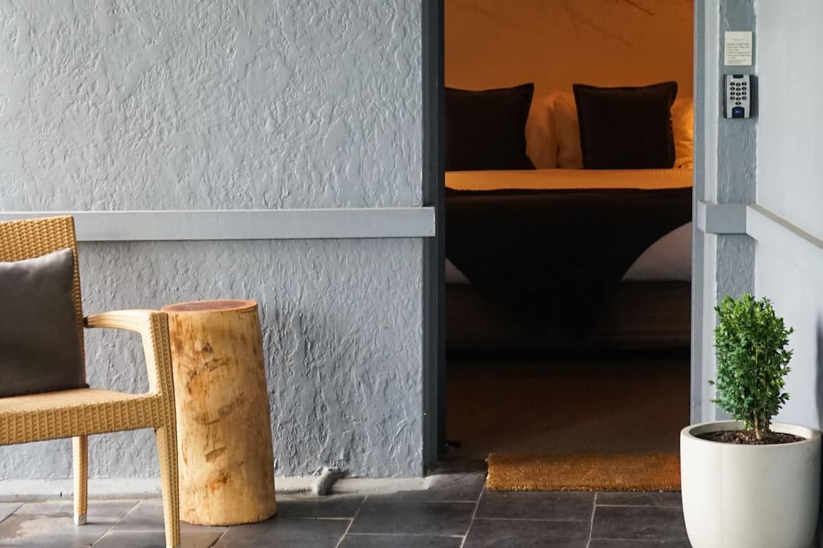 superior queen | individually furnished, blackout curtains, iron/ironing board, free wifi