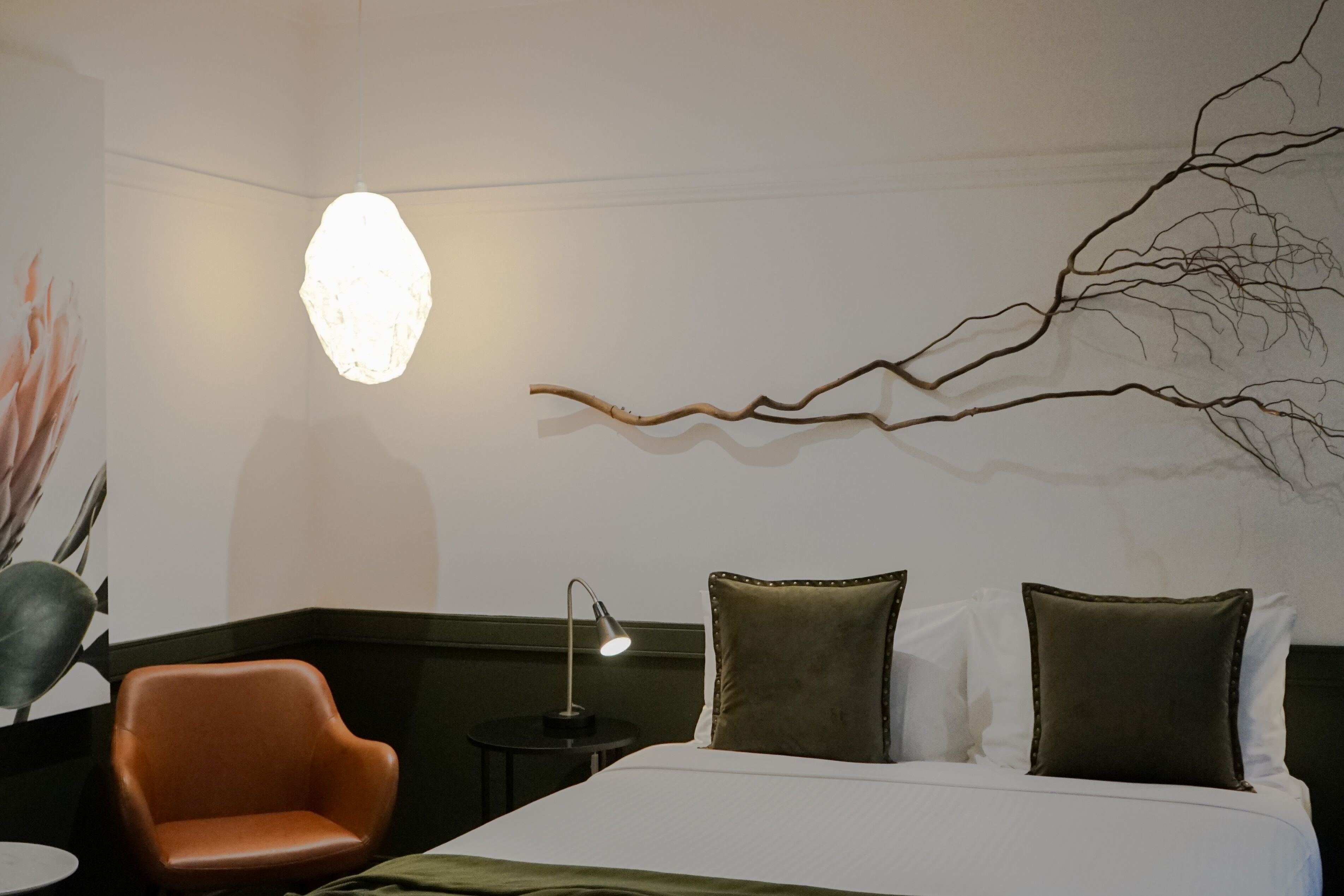 superior queen | individually furnished, blackout curtains, iron/ironing board, free wifi