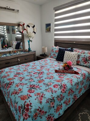 2 soverom, strykejern/-brett, wi-fi og sengetøy