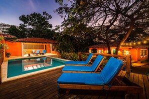 Outdoor pool - Villa Luna Grande Secluded Beach Estate (Guanacaste Province)