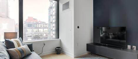 Télévision, chaîne hi-fi