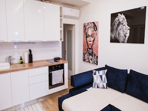 Lägenhet (One Bedroom Apartment with Patio) | Interiör