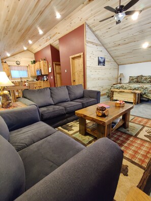 Smart-TV, DVD-Player, Bücher, Videothek