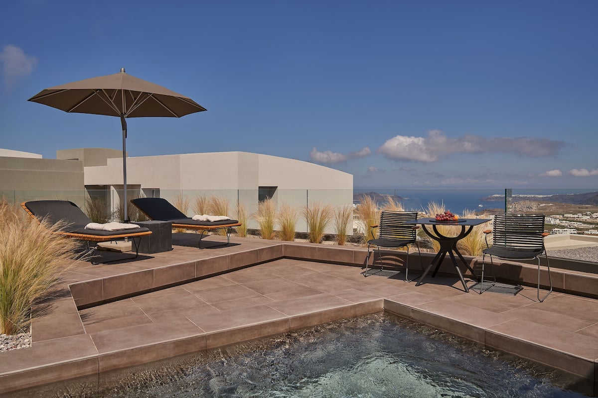Superior Suite with Outdoor Heated Plunge Pool and Panoramic View | View from room