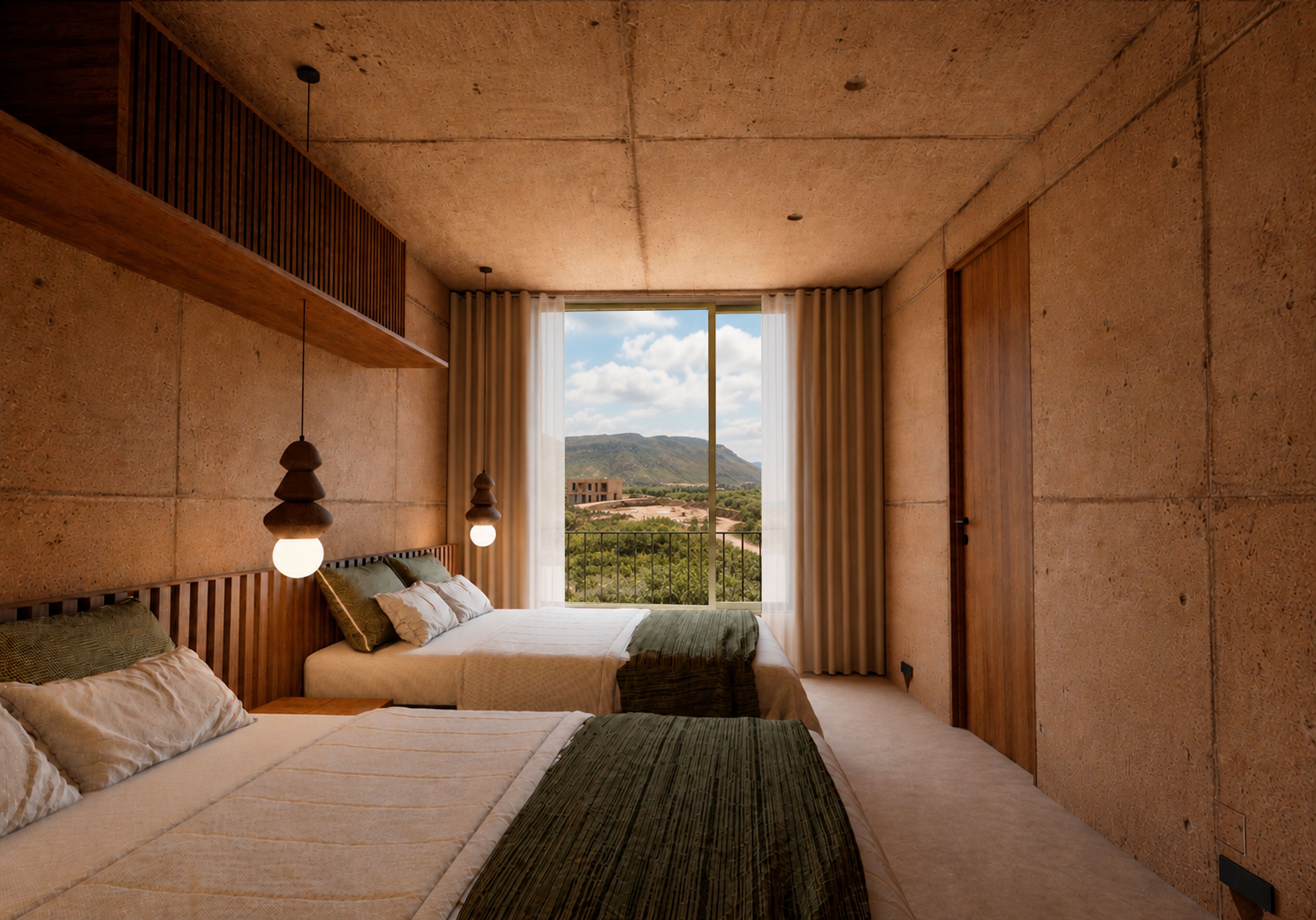 2-Bedroom Villa | Premium bedding, down comforters, memory foam beds