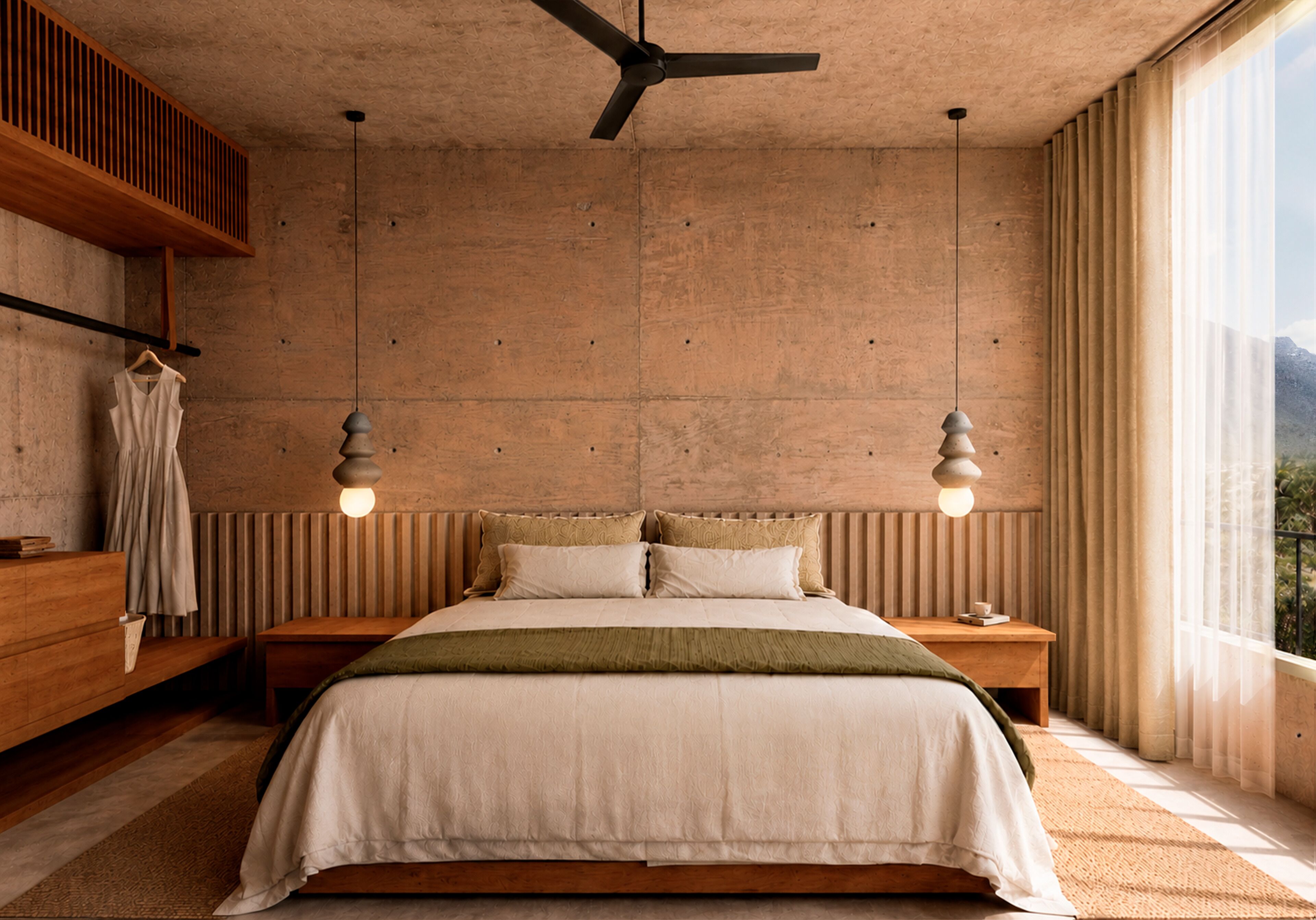1-Bedroom Villa | Premium bedding, down comforters, memory foam beds