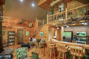 Cabin, 3 Bedrooms | Interior