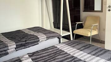 2 habitaciones, wifi gratis y ropa de cama