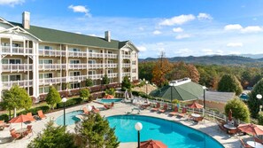 Indoor pool, outdoor pool