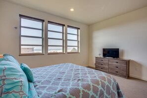 4 dormitorios, tabla de planchar con plancha, wifi gratis y ropa de cama