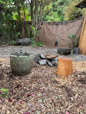 Enceinte de l’hébergement