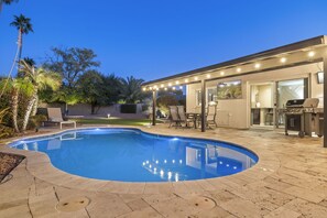 Piscine chauffée