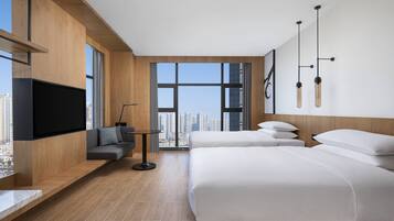 Desk, iron/ironing board, free WiFi, bed sheets