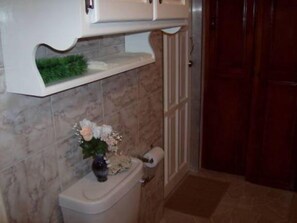 Shower, hair dryer, towels, soap - STUDIO APARTMENT (Les Coteaux)