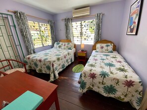 1 bedroom, travel cot, free WiFi, bed sheets