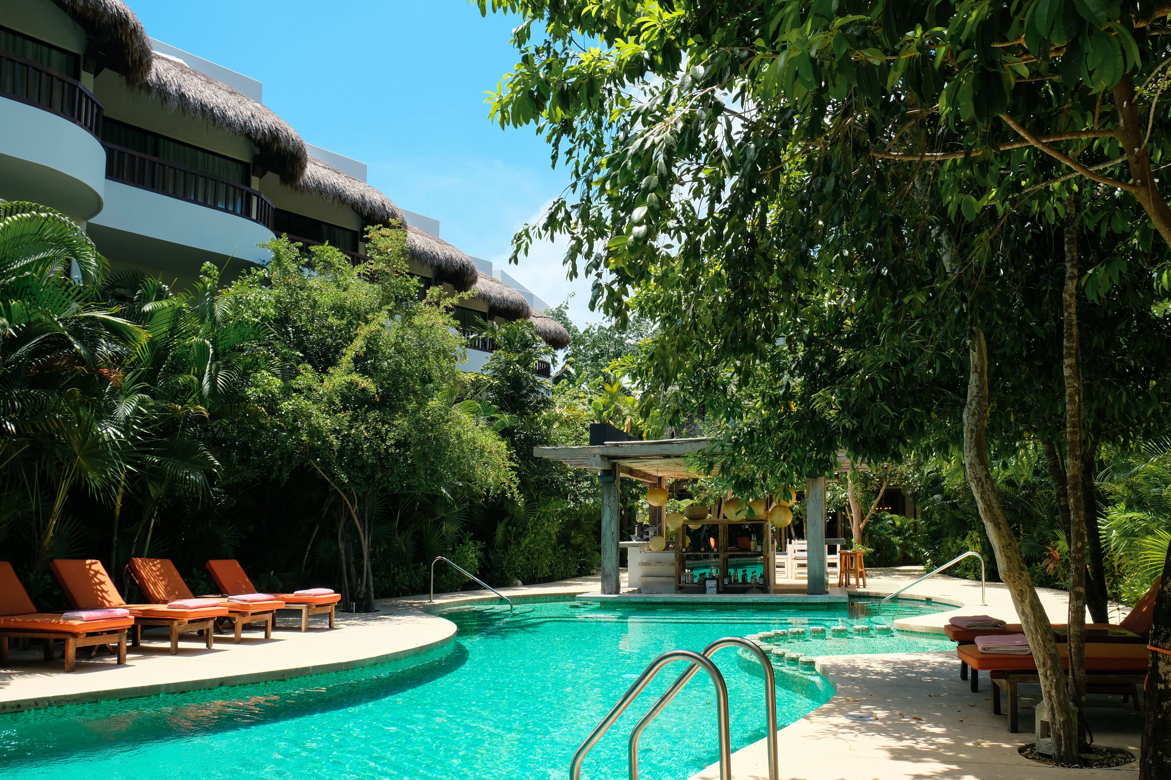 2 室外游泳池，免费小屋，池畔遮阳伞