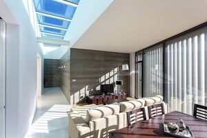 Apartamento design, 3 quartos, cozinha, vista para a cidade | Área de estar