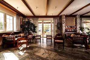 Blick von der Unterkunft