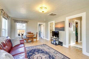 TV, fireplace - Adventure Home Base - 7 Blocks to Downtown! (Grand Junction)