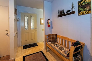 Interior entrance