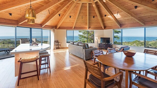 House, Multiple Beds, Hot Tub, Ocean View | Private kitchen - Panorama (Sea Ranch)