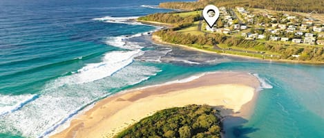 Beach nearby