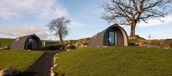 Luxury Glamping Pod with underfloor heating, on a working farm (Dog-friendly)