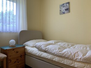 1 sovrum, barnsängar och gratis wi-fi