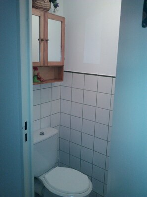 Baignoire, sèche-cheveux