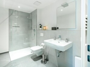 Shower, hair dryer