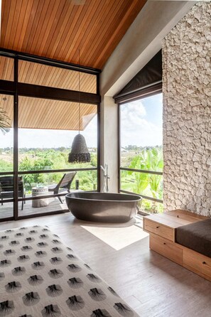 Bathroom - Exceptional Architect's 5BR Villa, an Oasis Gem in Canggu Centre (Canggu)