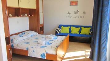 1 Schlafzimmer, Bügeleisen/Bügelbrett, Internetzugang, Bettwäsche