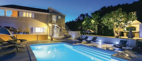 Villa (Four-Bedroom Apartment with Private P) | Pool | Outdoor pool, pool umbrellas, sun loungers