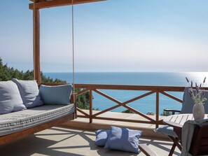 Property grounds - Villa Mirtes with breathtaking sea view,close to Porto Katsiki and Egremni (Athani)