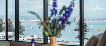 Superb Elevated Sea Views with Heated Pool, Gym