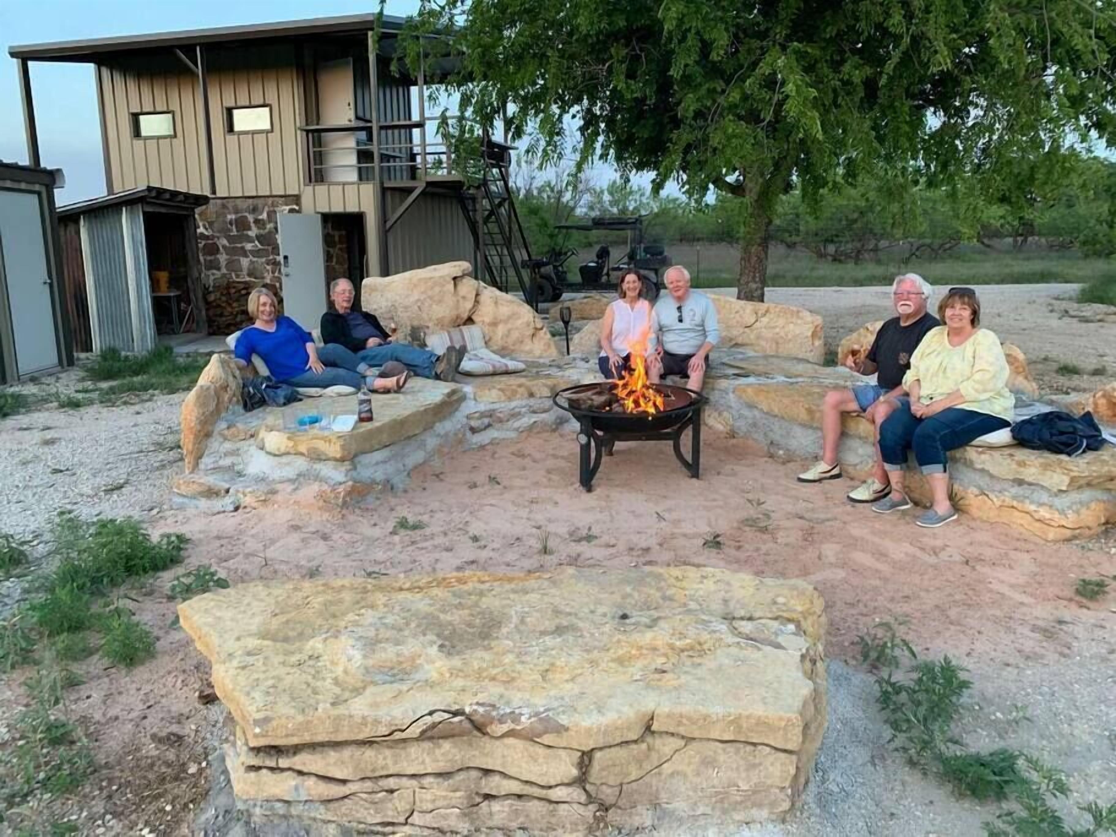 Roost Fire Pit at Lake Godstone